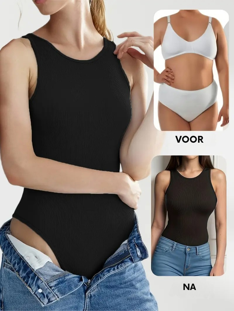 Corrigerend Badpak met Halter en Tummy Control – Elora
