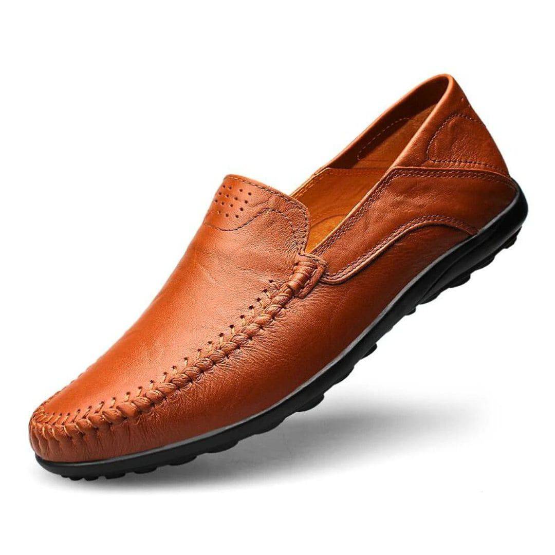 Heren Echte Leren Lichte Loafers - Benjamin