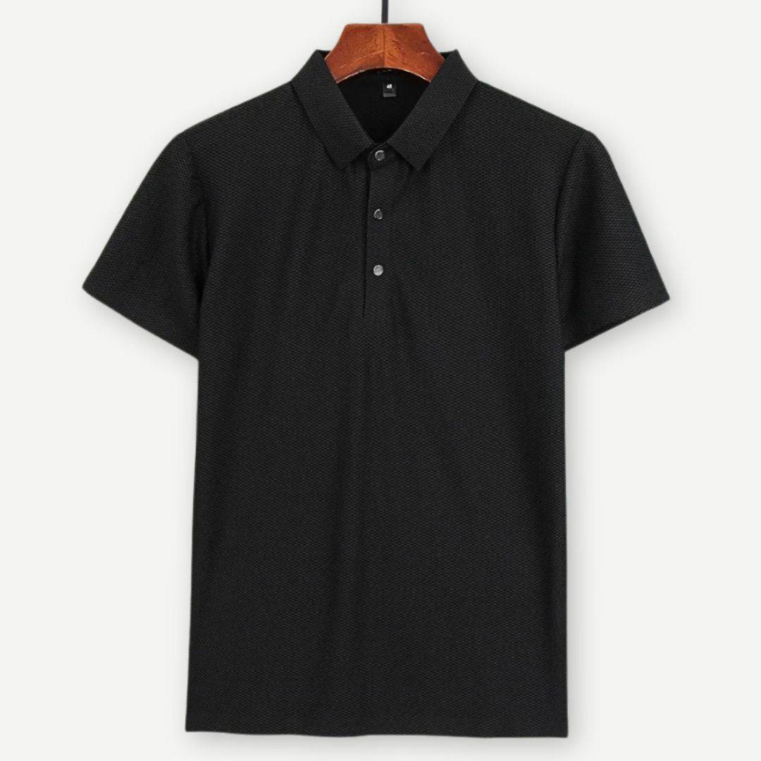 Air Flow Gebreide Polo Shirt voor Heren – Matteo