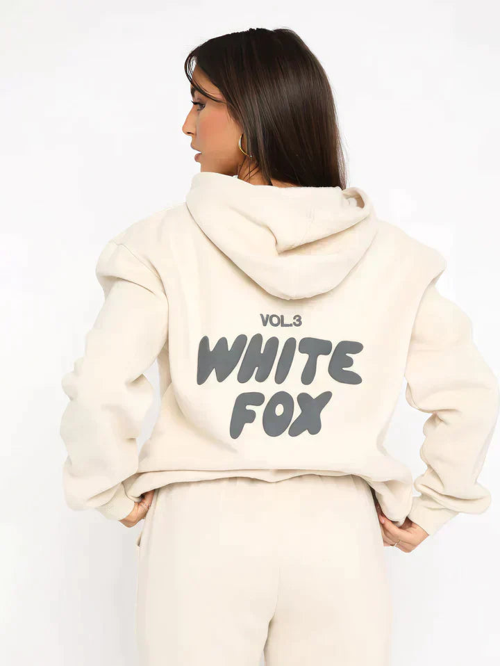 Getailleerd dames trainingspak met hoodie – Lianne