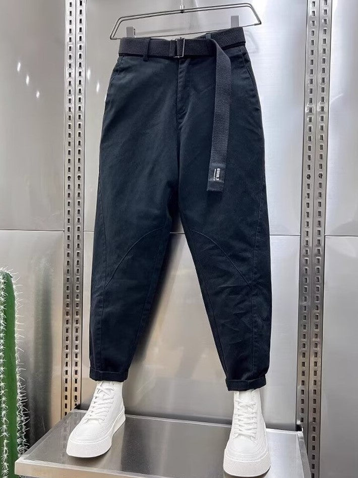Herenbroek Katoen Verstelbaar Comfort Cropped – Elvoro