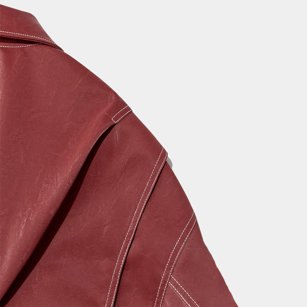 Oversized jas met trendy contrastdesign voor elke look – Sophie