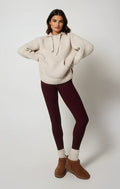 Thermo Legging voor Dames met Hoge Taille en Fleecevoering – Alvara