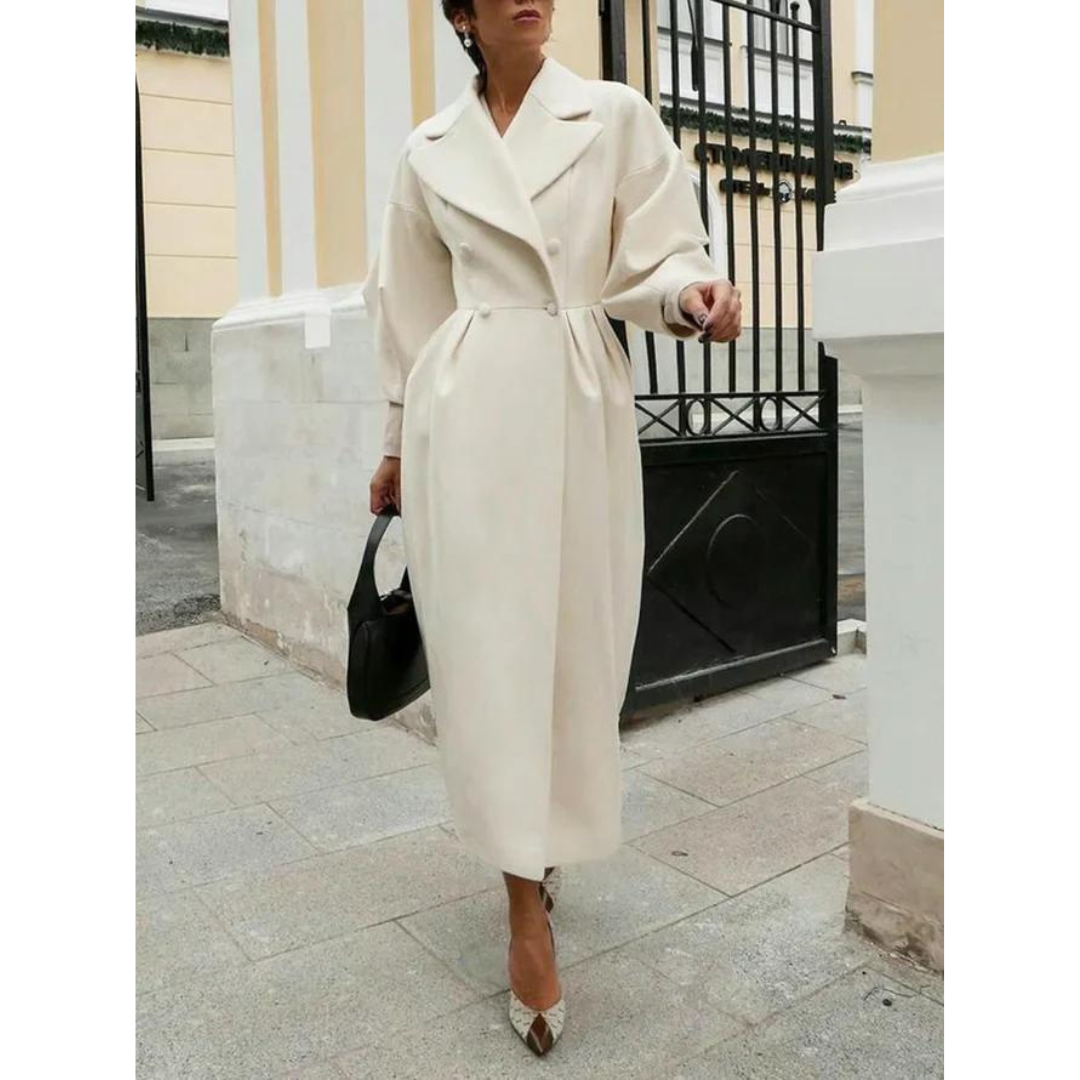 Elegante winterjas dames met opstaande kraag – Isabella
