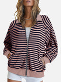 Sweater met rits voor dames – Danique