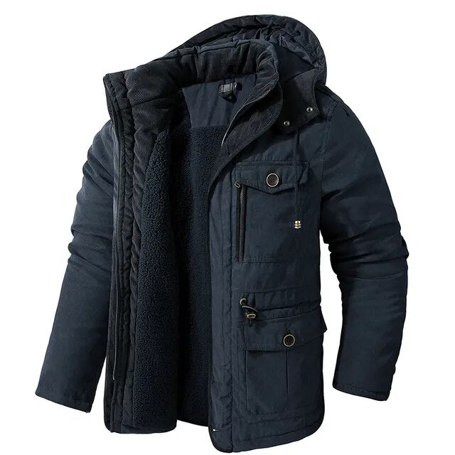 Warme winterjas met isolatie en waterafstotende stof – Bram