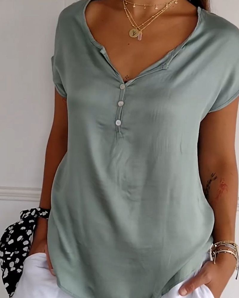 Ademende damesblouse lichtgewicht en stijlvol ontwerp – Sophie