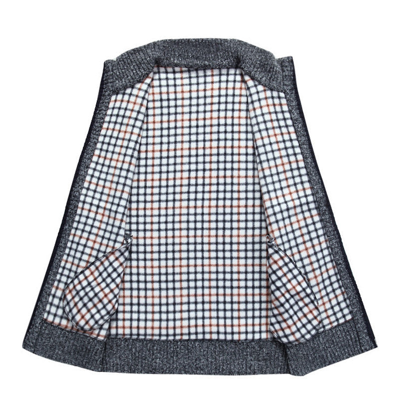 Mouwloos heren sweater vest voor winter – Thomas