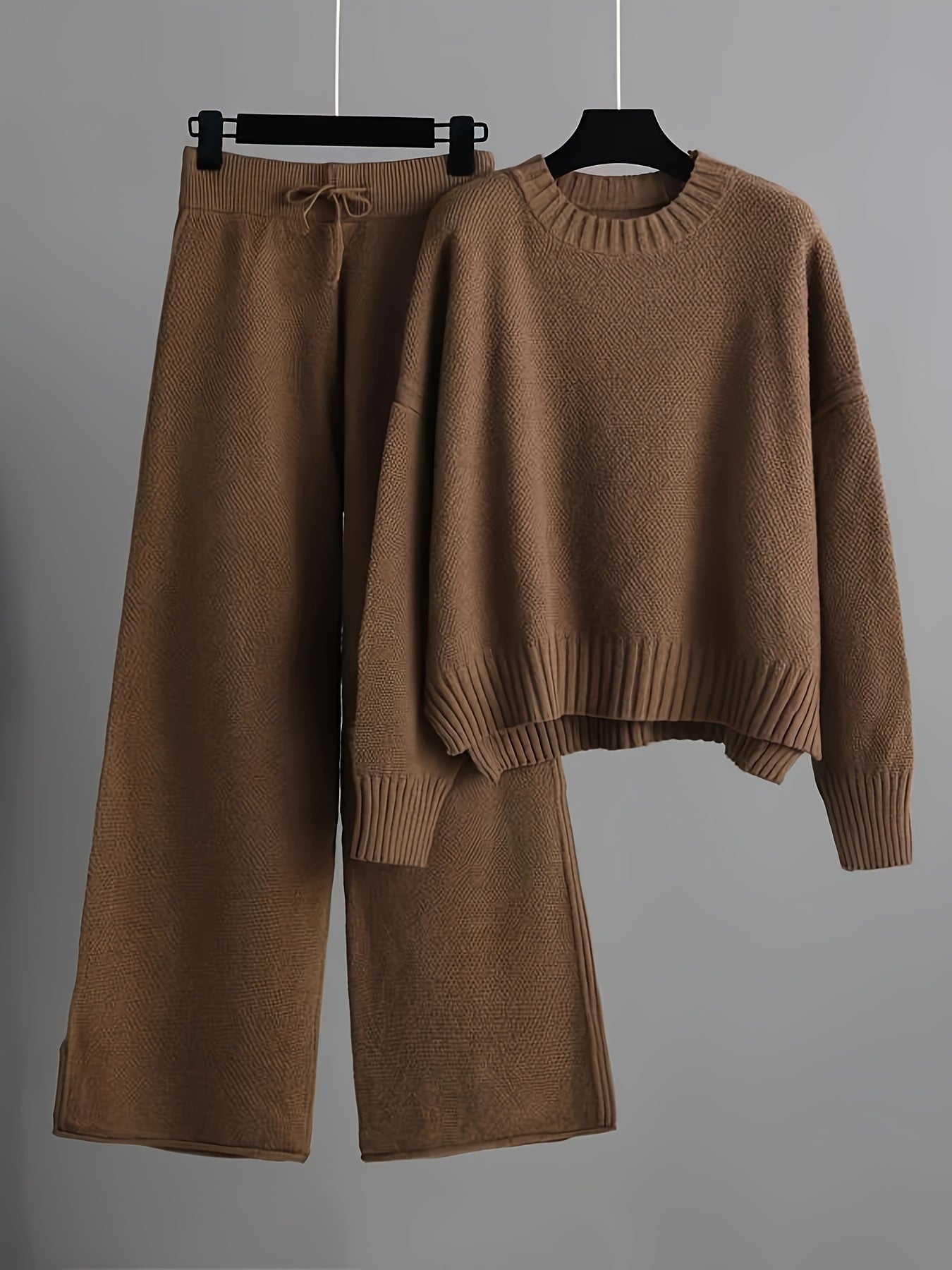 Gebreide cozy set voor dagelijks comfort – Belino