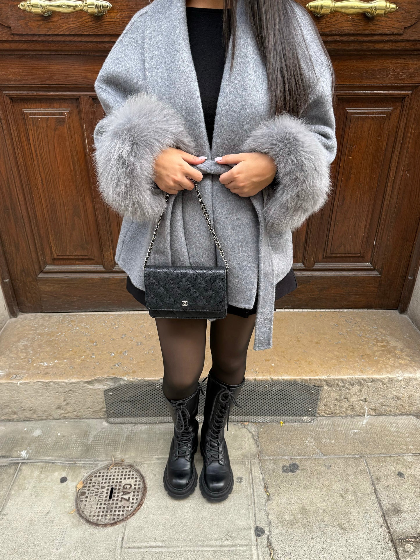 Luxe Winterjas voor Dames met Faux Fur Details – Isalyn