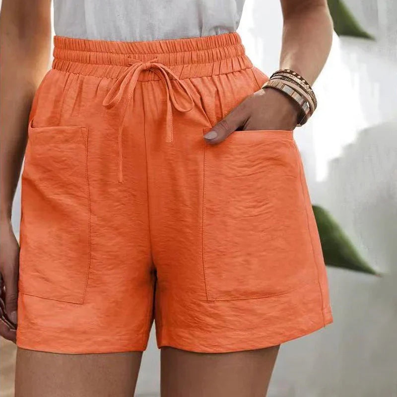 Comfortabele Linnen Shorts voor Zomerdagen – Bahama