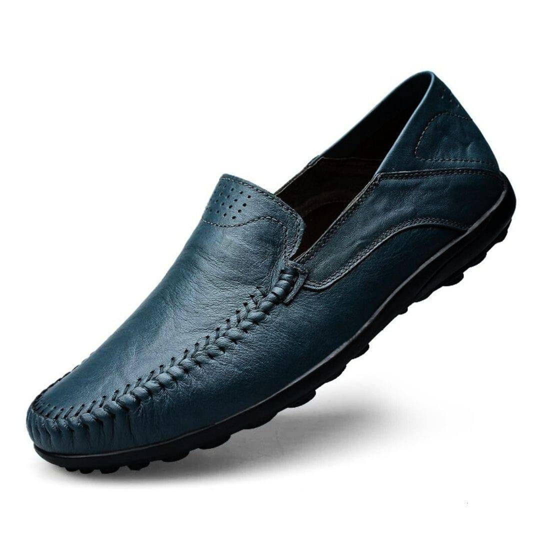 Heren Echte Leren Lichte Loafers - Zache