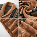 Gebreide western cardigan trui voor heren – Alfie