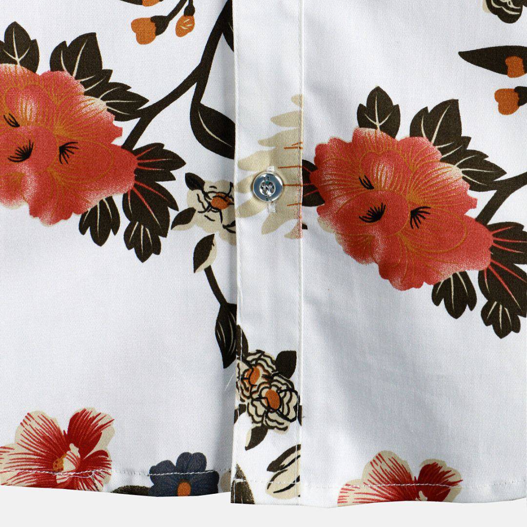 Ontspannen Polo Shirt met Bloemenprint voor Heren – Florian