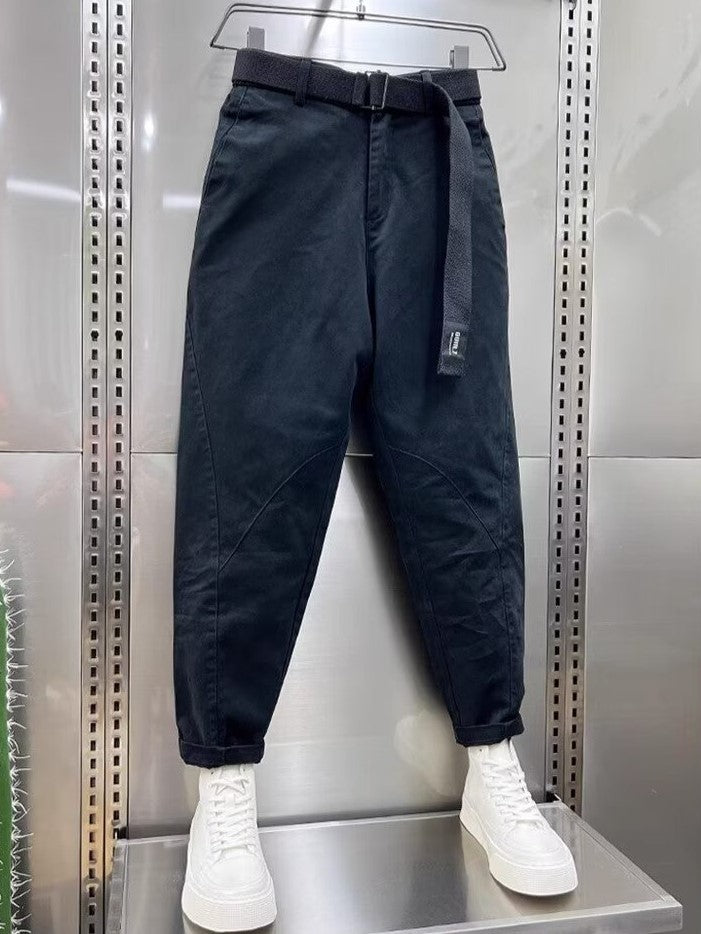 Herenbroek Katoen Verstelbaar Comfort Cropped – Elvoro