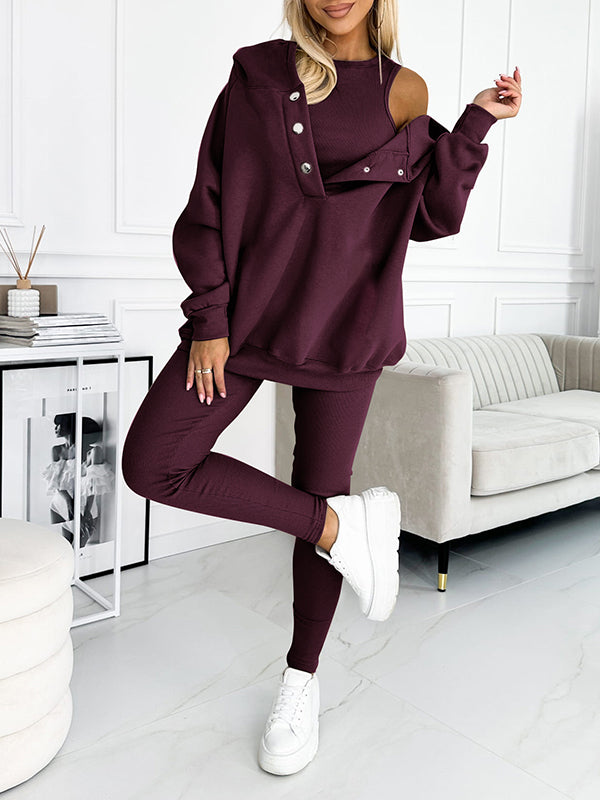 Comfortabele Hoodie Set voor Dames en Heren – Evi