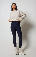 Thermo Legging voor Dames met Hoge Taille en Fleecevoering – Alvara