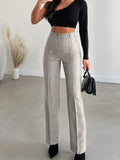 Hoge taille wijde broek voor dames – Isabelle