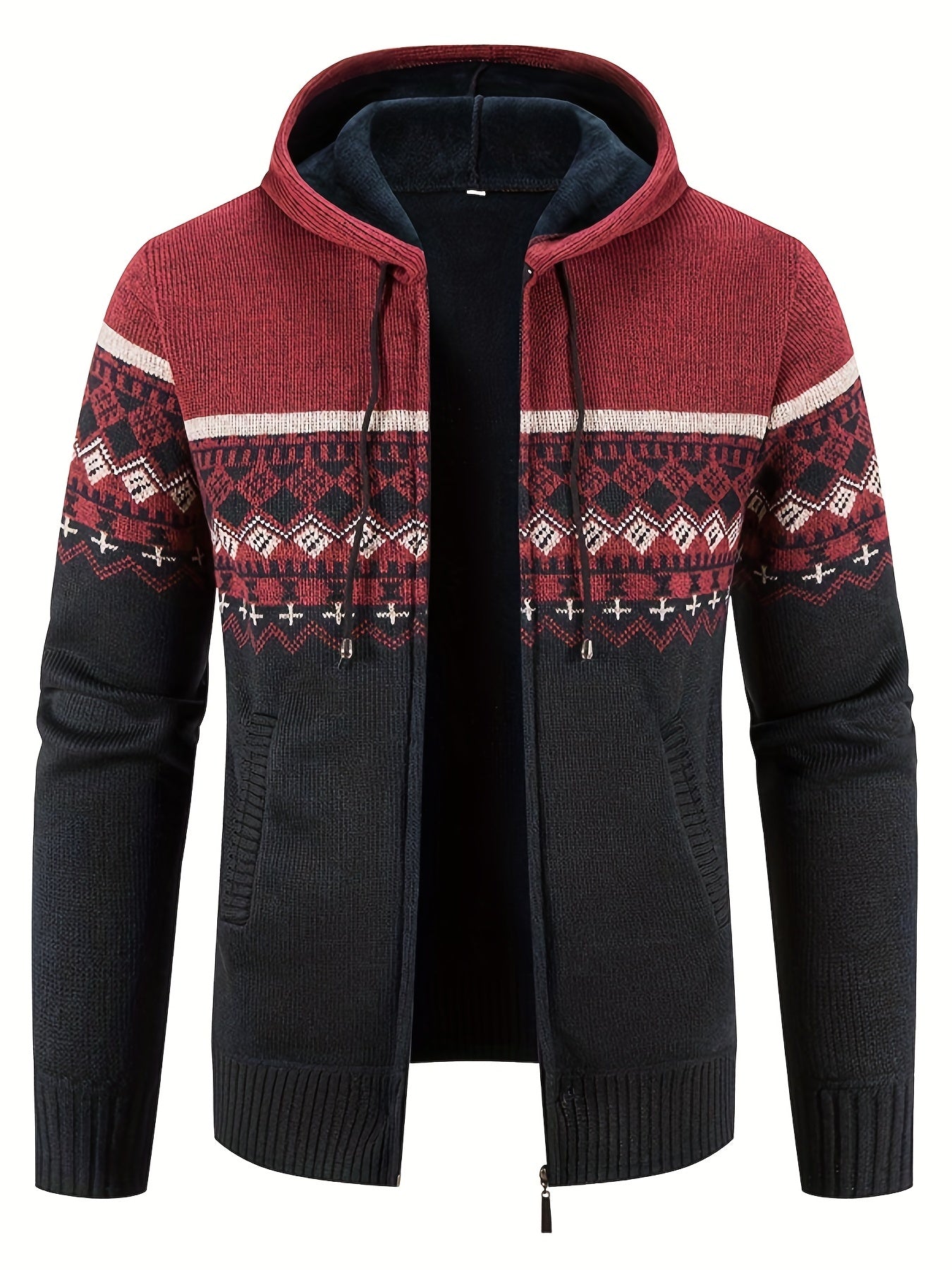 Comfortabel vest met capuchon voor heren – Samuel