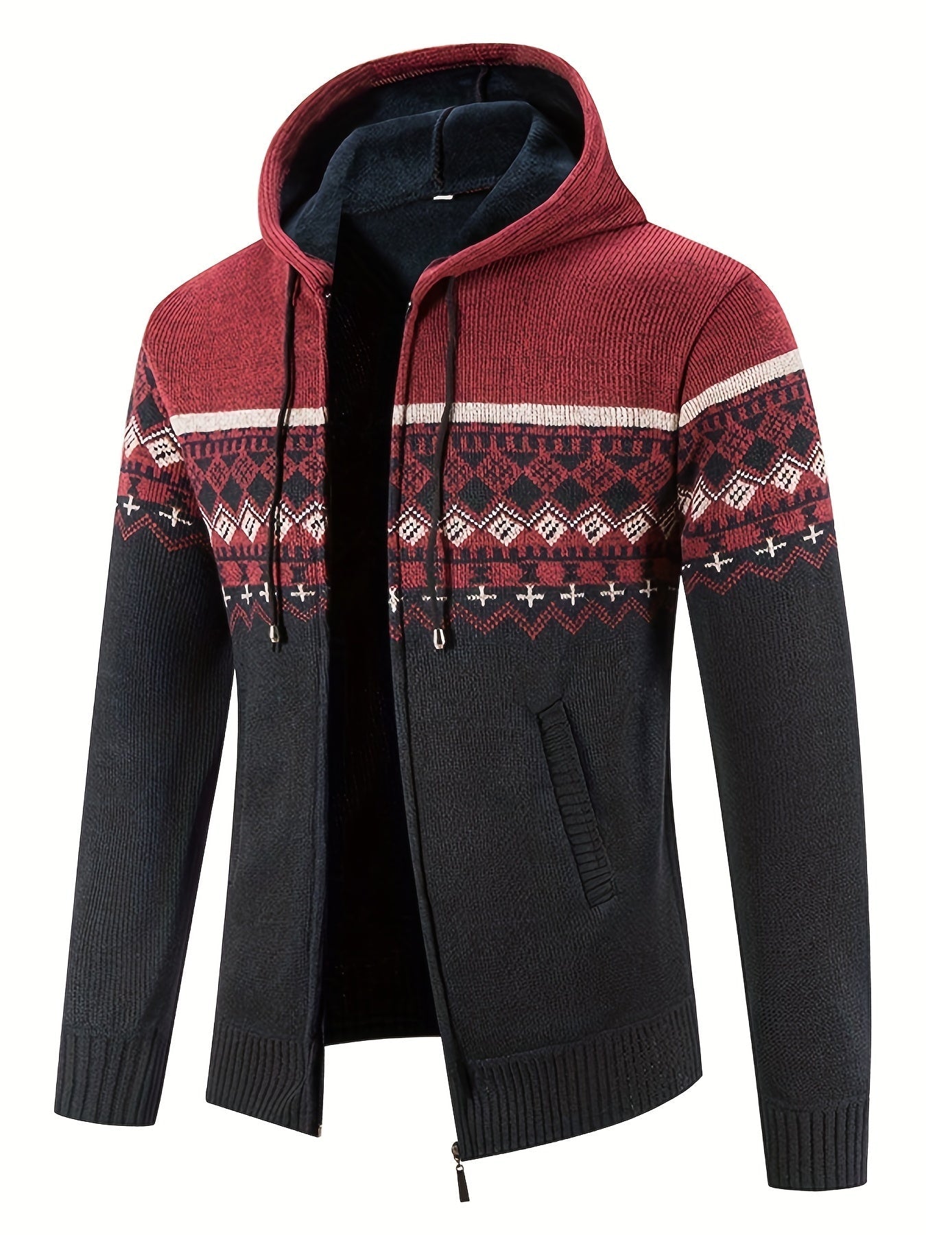 Comfortabel vest met capuchon voor heren – Samuel