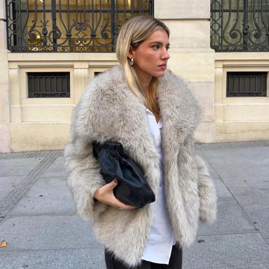 Luxe winter bontjas voor dames – Sophie