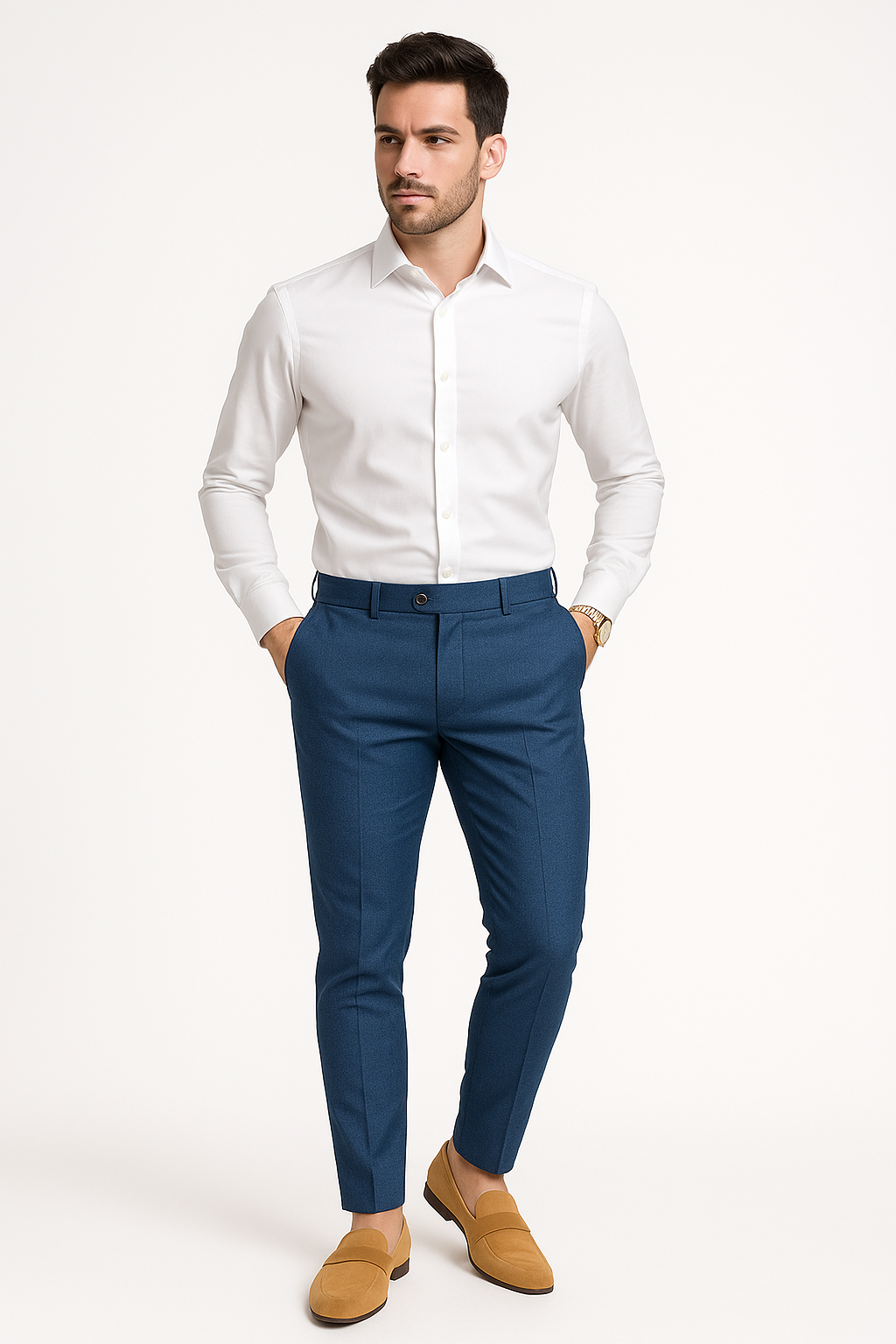 Chinobroek voor Heren Slim Fit – Zakelijk en Casual – Albert