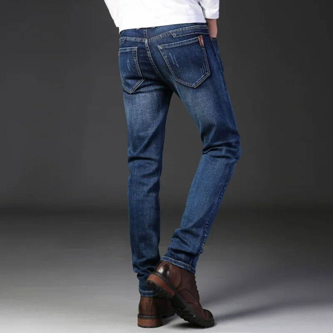 Elastische Rechte Jeans voor Heren – Lars