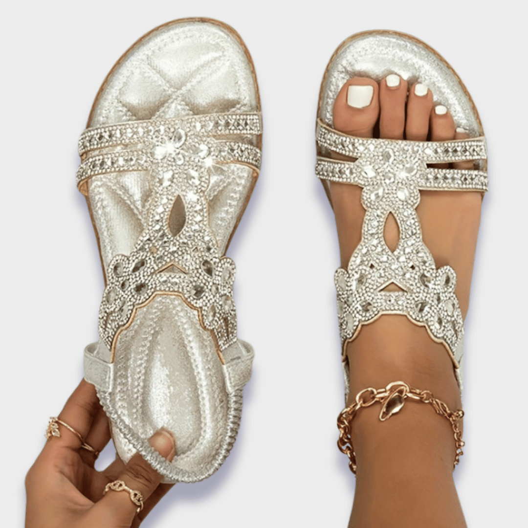 Boho Comfort Sandalen met Orthopedische Ondersteuning – Soluna
