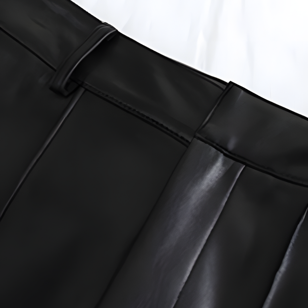 Hoge taille stretch broek voor dames – Emma