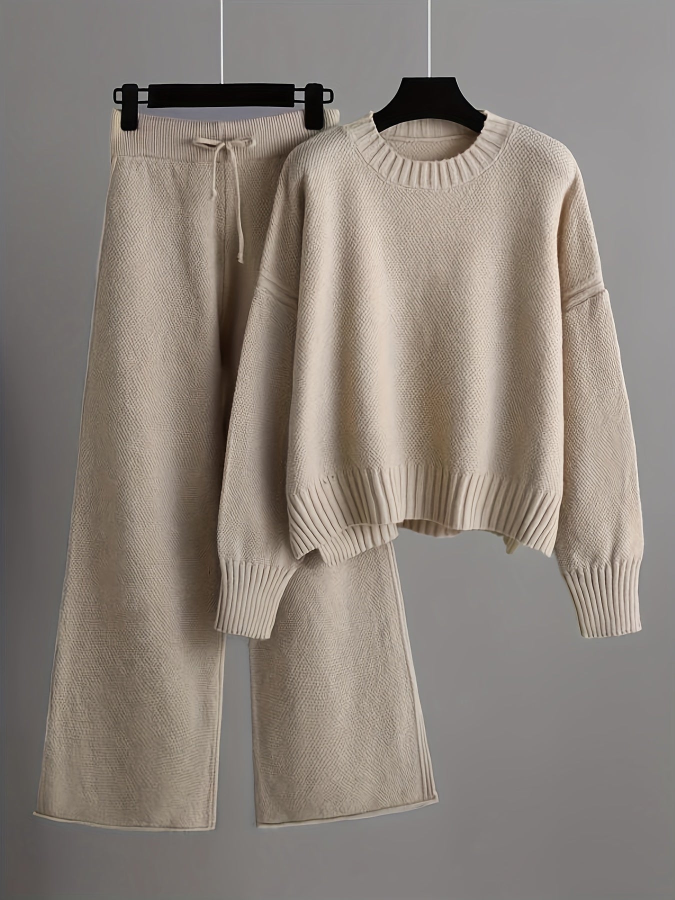 Gebreide cozy set voor dagelijks comfort – Belino
