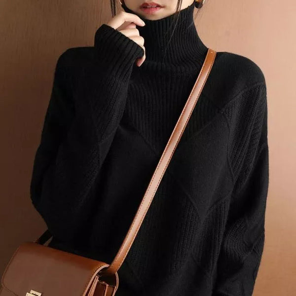 Elegante en warme coltrui voor dames – Olivia