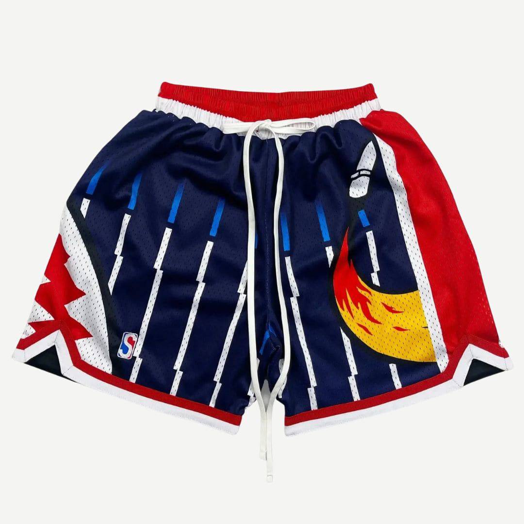 Vintage basketbalshorts met modern comfort en stijl – Lars