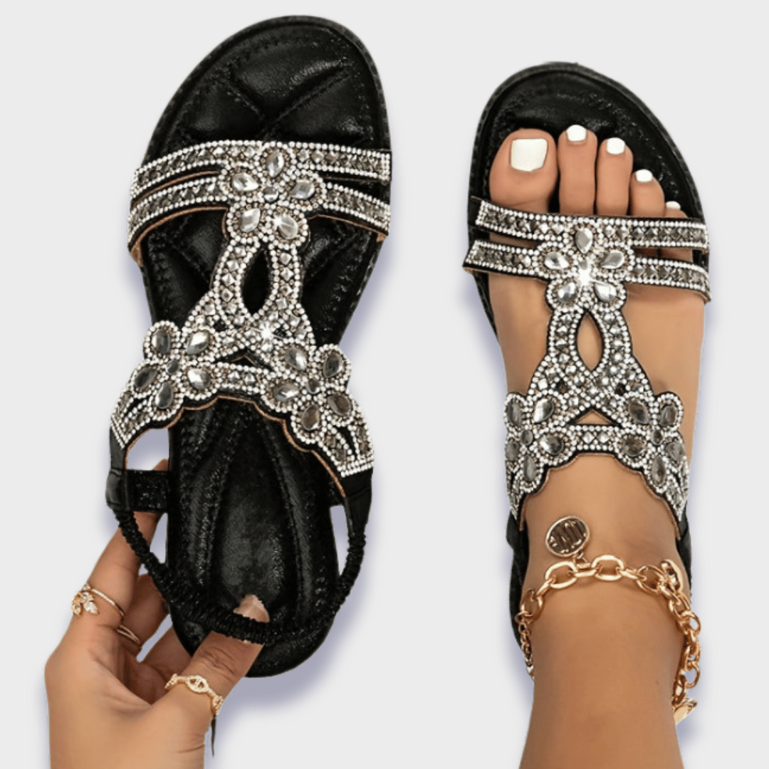 Boho Comfort Sandalen met Orthopedische Ondersteuning – Soluna