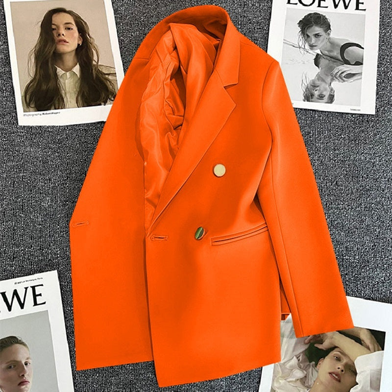 Oranje dames blazer voor Koningsdag outfit – Isa