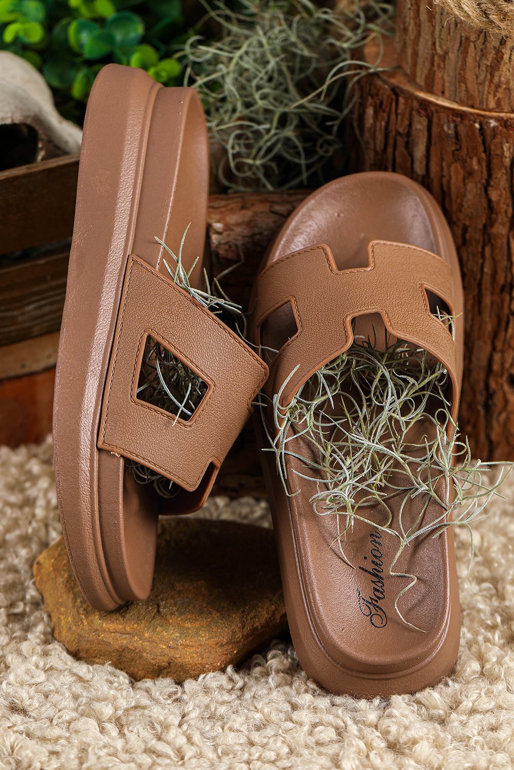 Chique dames plateauslippers voor zomercomfort - Sofia