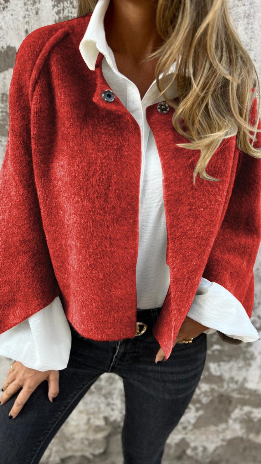 Elegante Wolmantel voor Dames met Perfecte Pasvorm – Julia