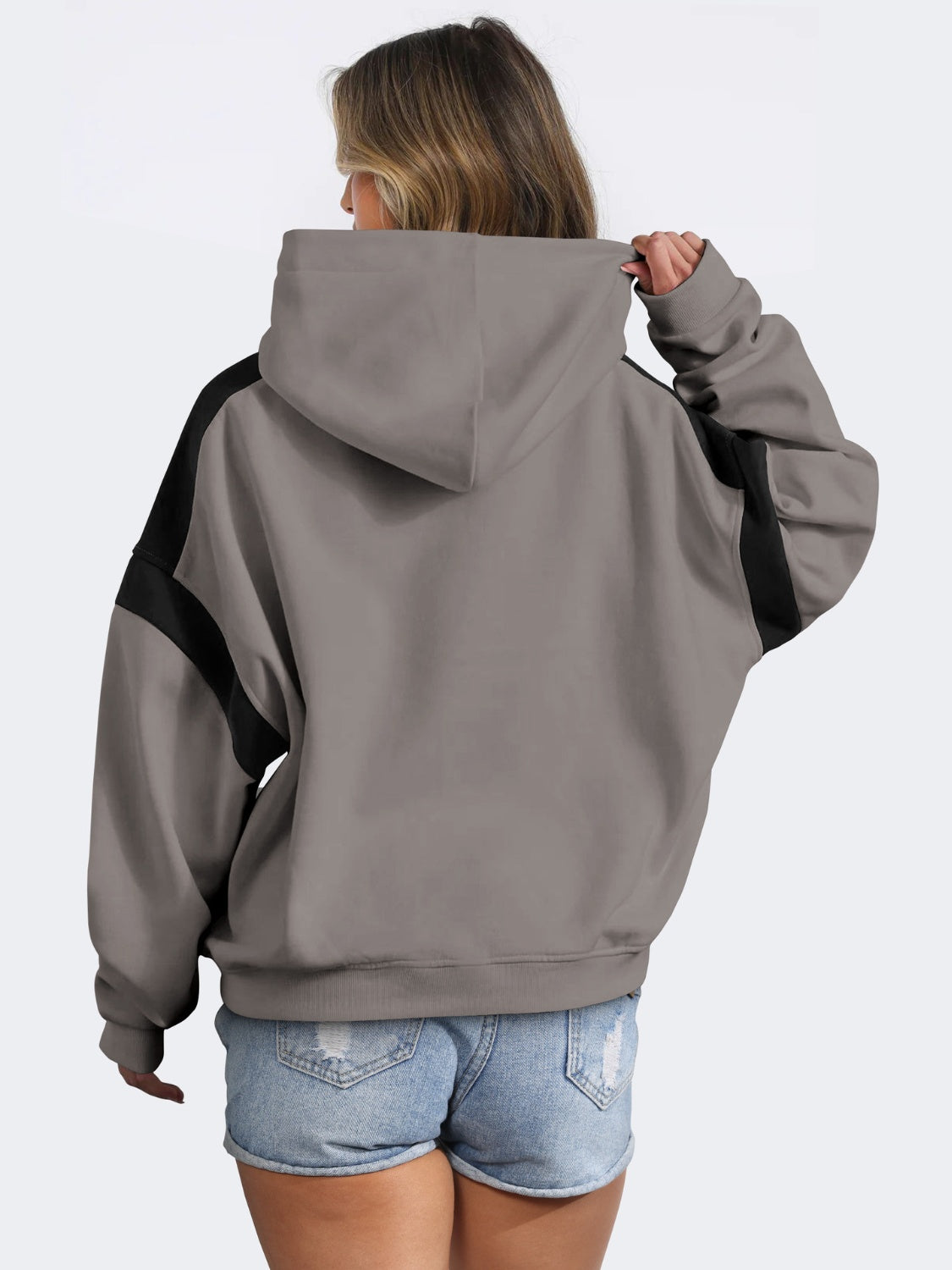 Casual hoodie met zachte stof voor dagelijks comfort – Luna