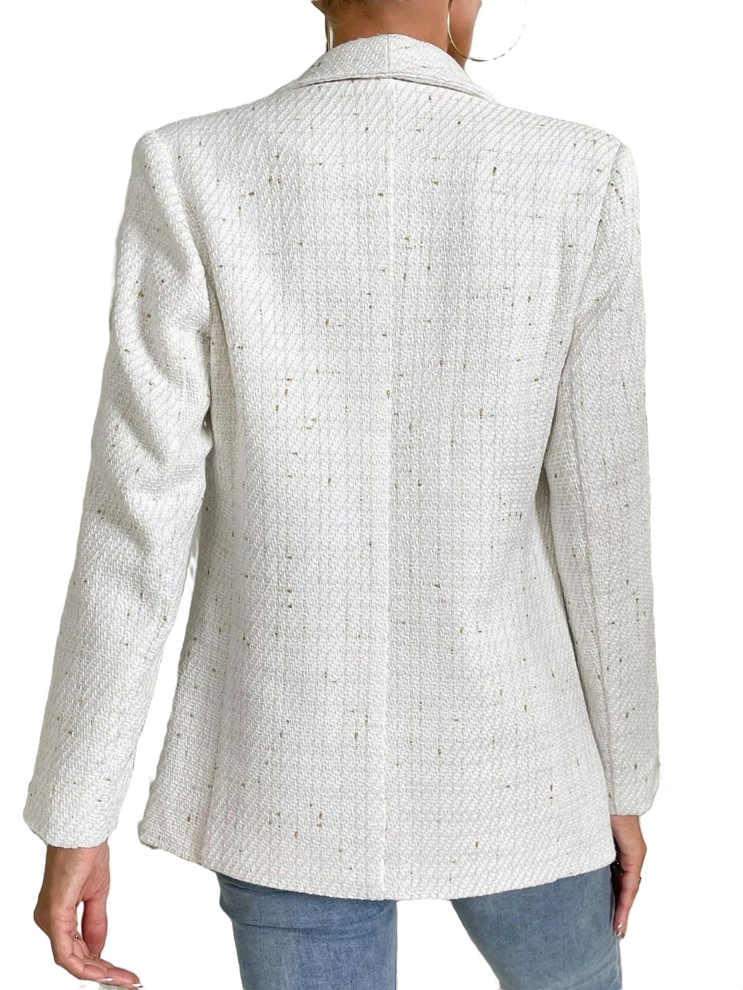 Geruite damesblazer voor elegante stijl en comfort – Clara