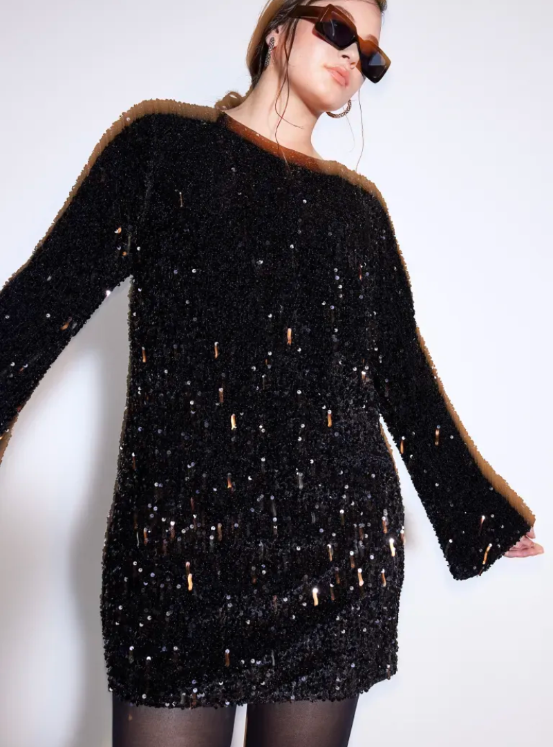 Elegante paillettenjurk – Karina