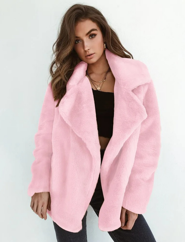 Teddy jas dames warm en stijlvol voor winter – Sophie