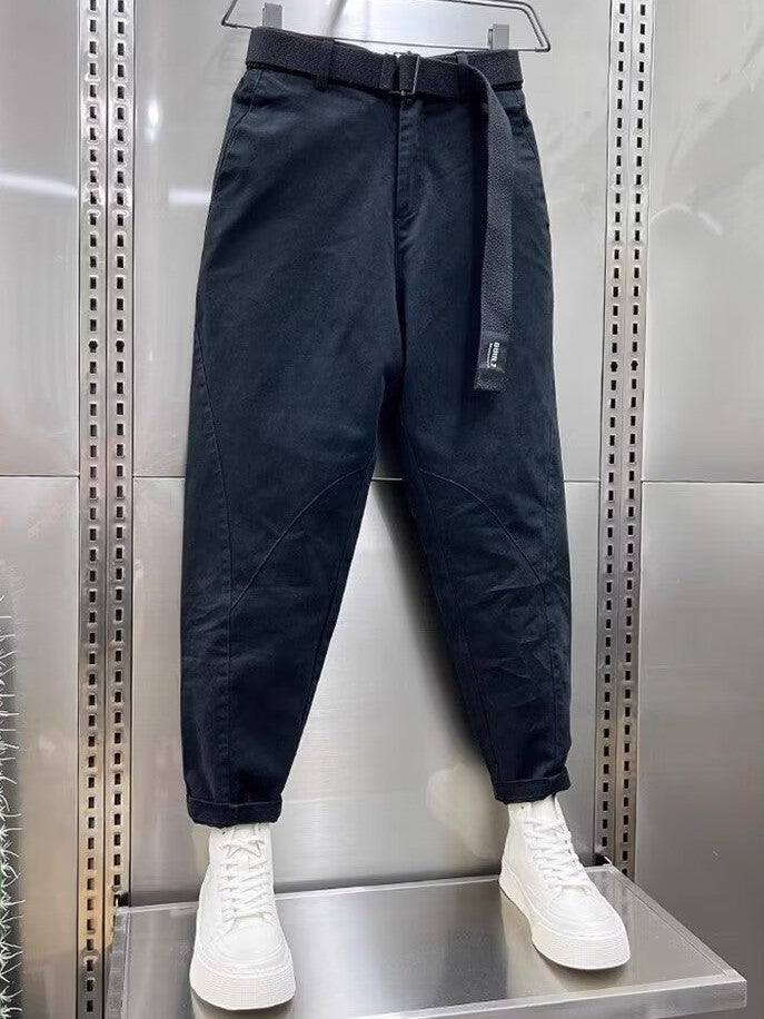 Herenbroek Katoen Verstelbaar Comfort Cropped – Elvoro