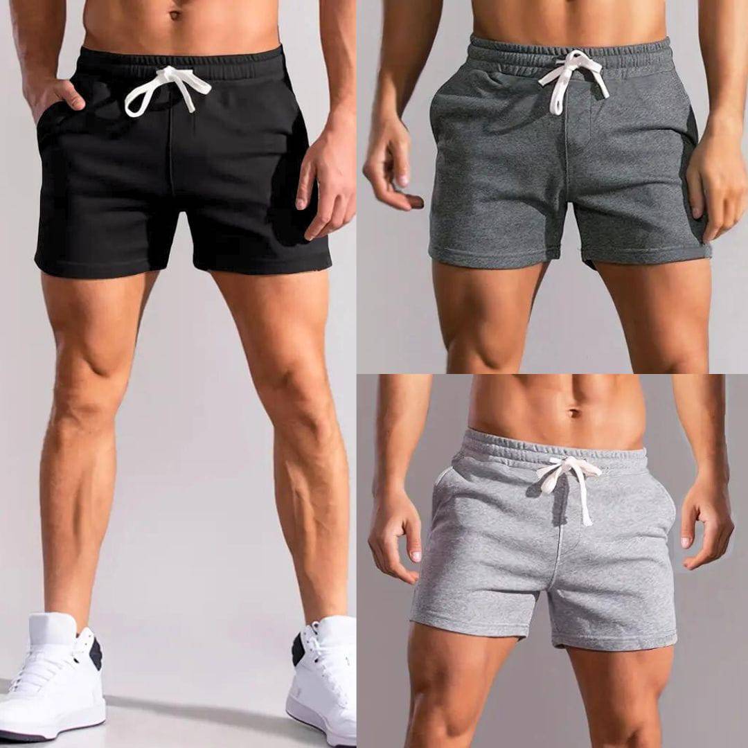 Sneldrogende Sport Shorts met Zakken voor Heren – Lucas