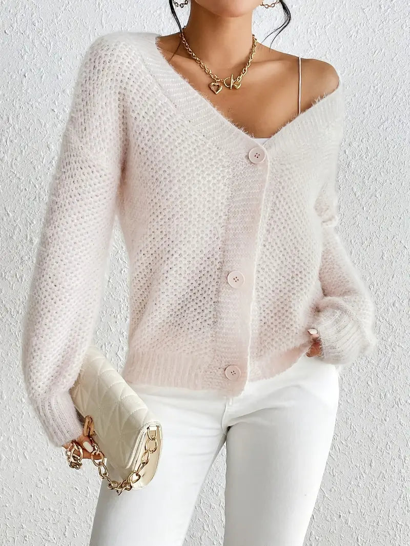 Gebreid Vest voor Winter & Herfst – Lily