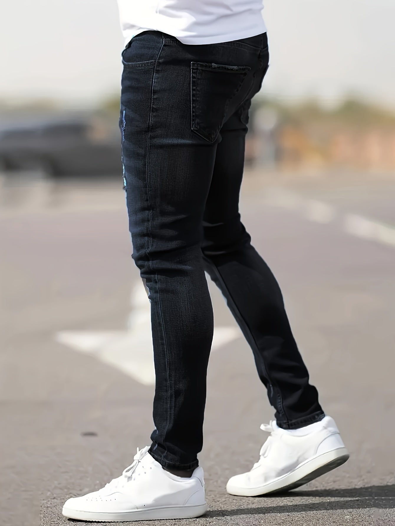 Slim Fit Jeans Heren – Stijlvolle en Comfortabele Look – Theo
