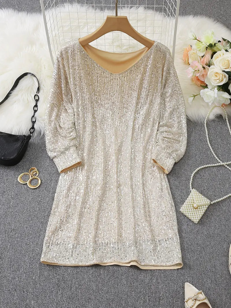 Glitter Feestjurk voor Dames – Sophie