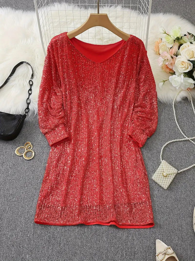 Glitter Feestjurk voor Dames – Sophie