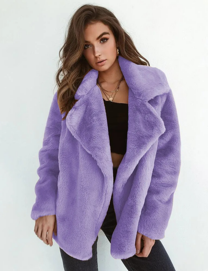 Teddy jas dames warm en stijlvol voor winter – Sophie