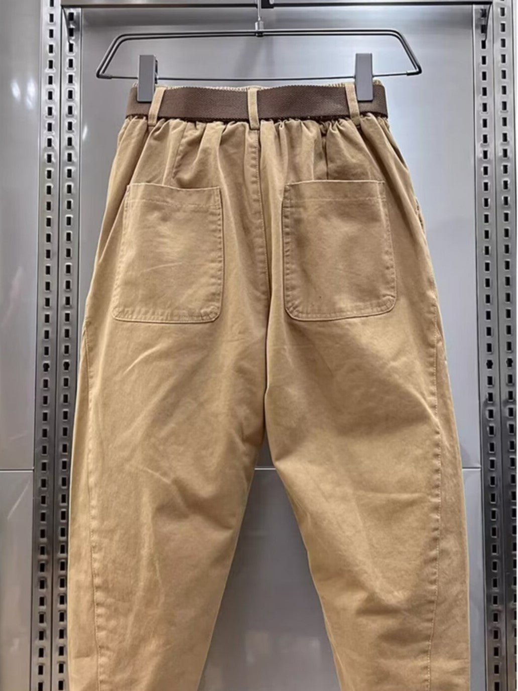 Herenbroek Katoen Verstelbaar Comfort Cropped – Elvoro