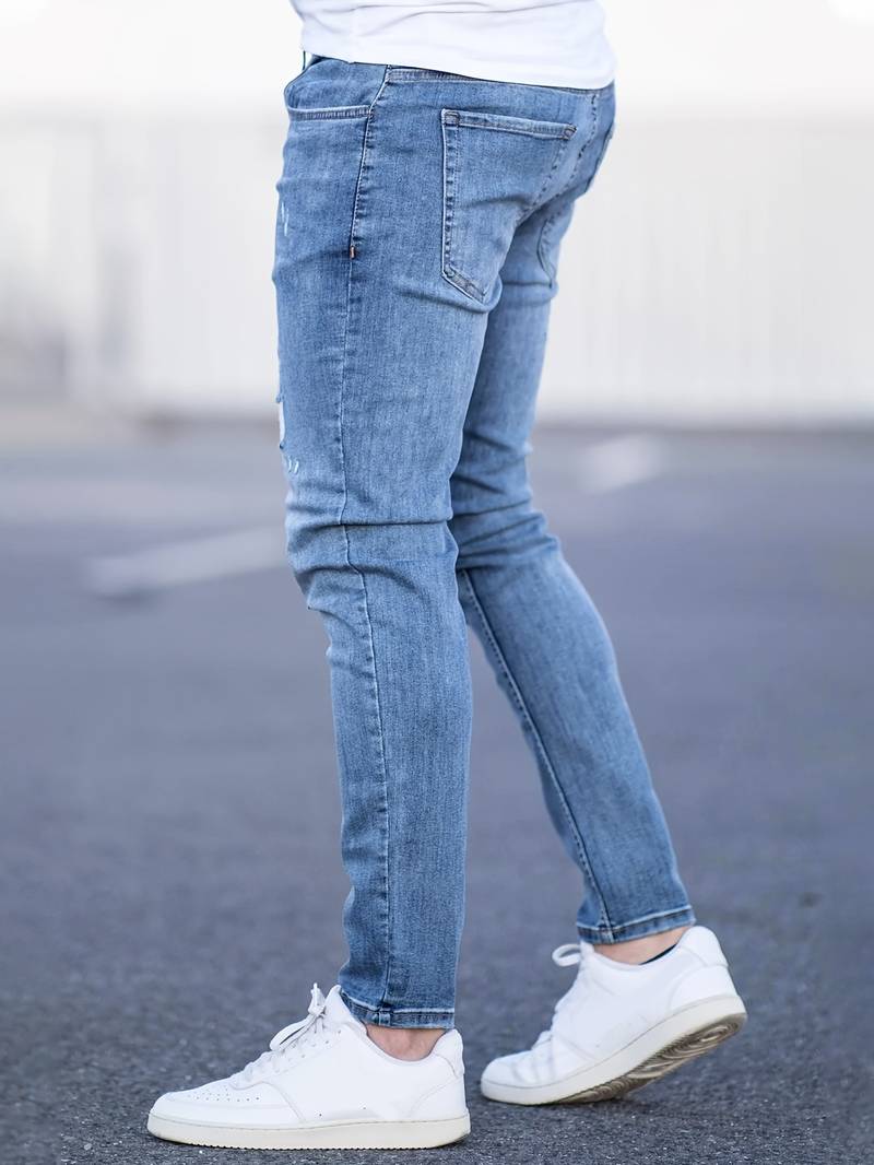 Slim Fit Jeans Heren – Stijlvolle en Comfortabele Look – Theo