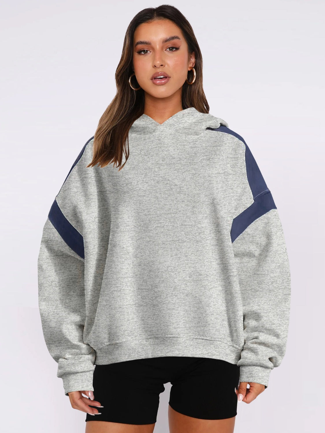 Casual hoodie met zachte stof voor dagelijks comfort – Luna